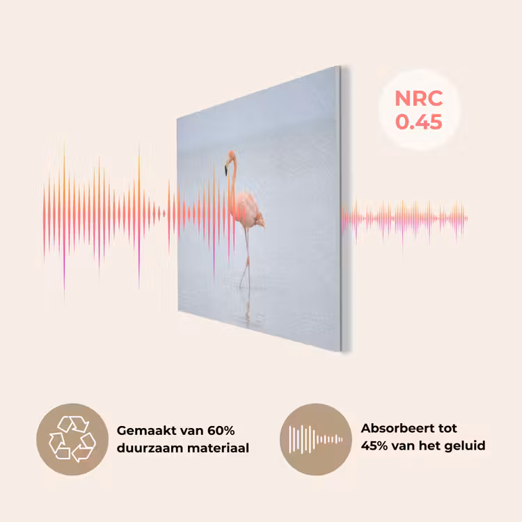 Flamingo - Zee - Roze PET vilt klein -USP_NL