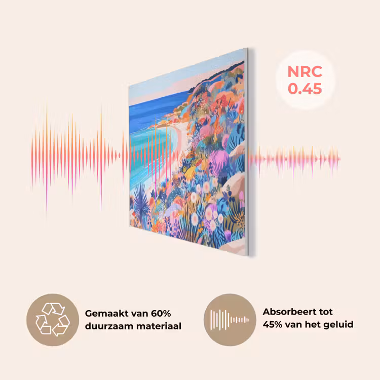 Bloemenweide - Zee - Zomers PET vilt klein -USP_NL