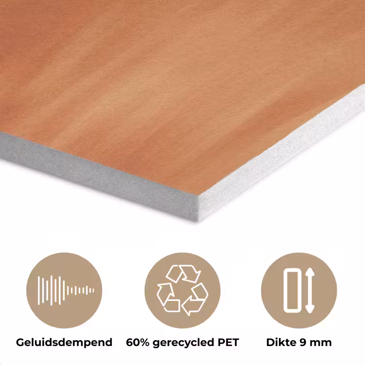 Bloem - Minimalistisch - Wit PET vilt klein -closeup_NL
