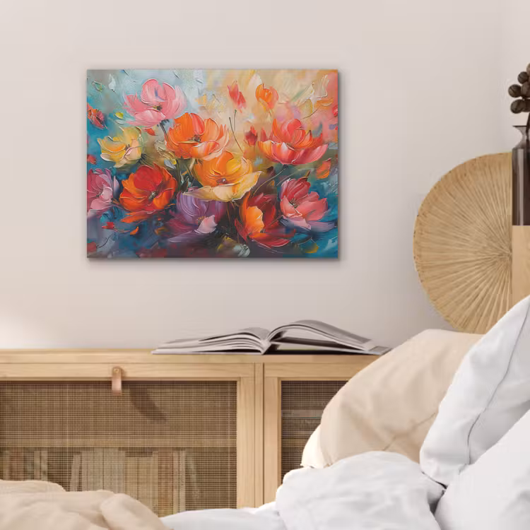 Bloemen - Kunst - Watercolor - Botanisch PET vilt klein -sfeer3