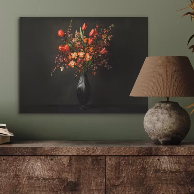 Bloemen - Takken - Boeket PET vilt klein -sfeer2
