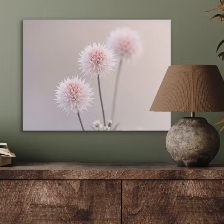 Bloemen - Bollen - Roze PET vilt klein -sfeer2