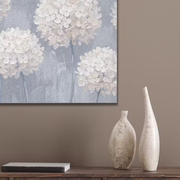 Bloemen - Illustratie - Blauw PET vilt klein -sfeer6_closeup