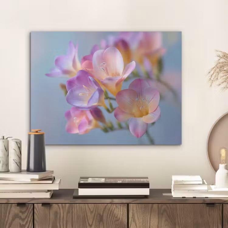 Bloemen - Paars - Overloop - Meeldraden PET vilt klein -sfeer1