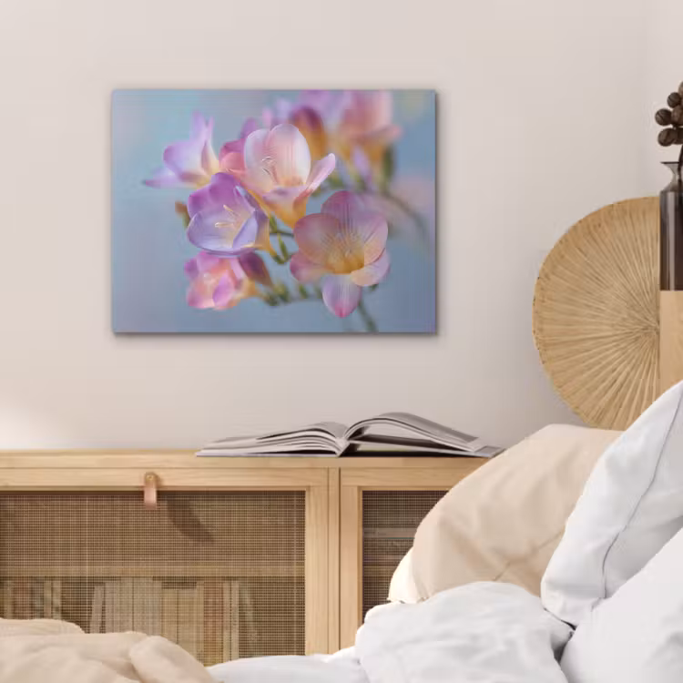 Bloemen - Paars - Overloop - Meeldraden PET vilt klein -sfeer3