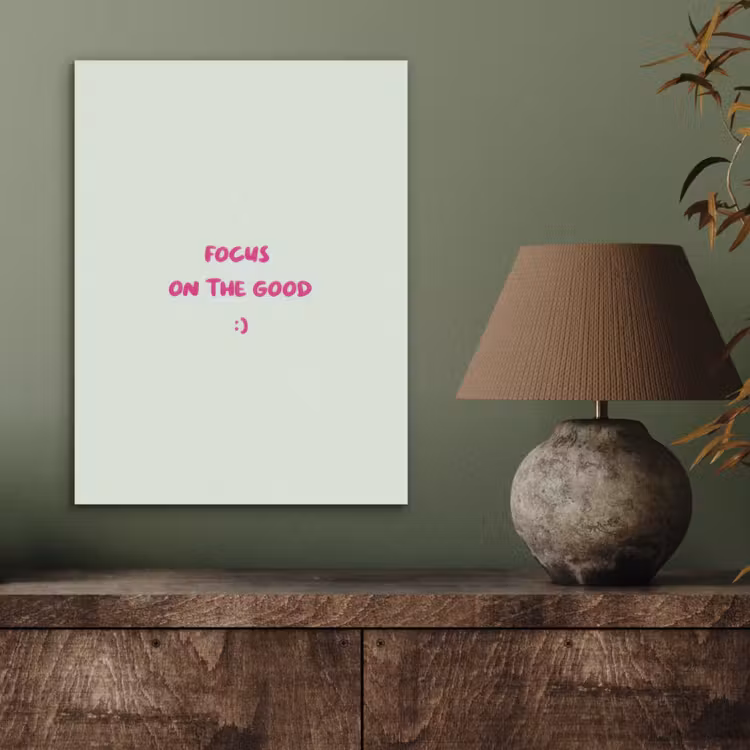 Focus - Beige - Roze - Smiley PET vilt klein -sfeer2