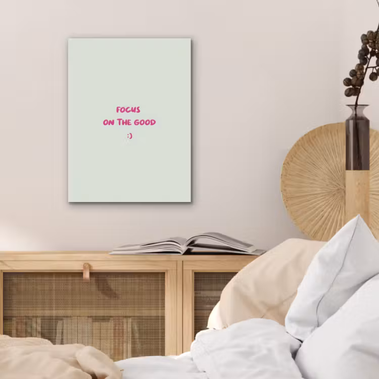 Focus - Beige - Roze - Smiley PET vilt klein -sfeer3