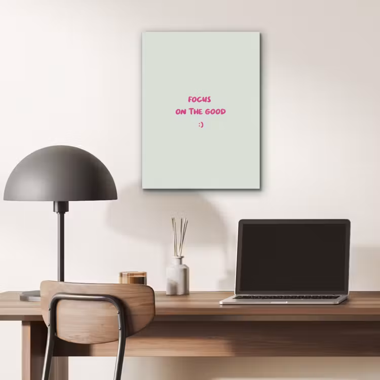 Focus - Beige - Roze - Smiley PET vilt klein -sfeer5