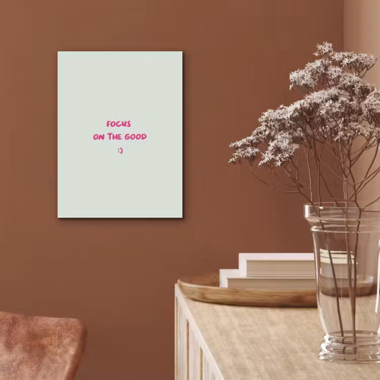 Focus - Beige - Roze - Smiley PET vilt klein -sfeer4