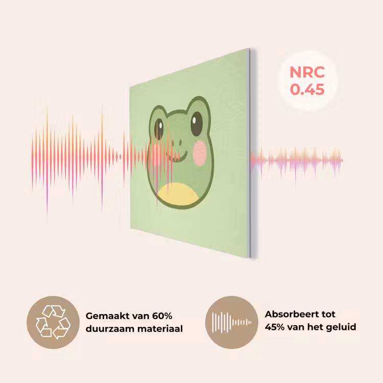 Kikker - Groen - Vriendelijkheid PET vilt klein -USP_NL