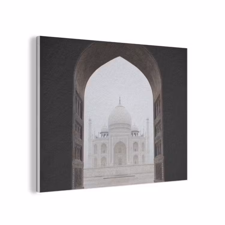 Donkere poort - Symmetrische koepel - Minaretten PET vilt klein -3d