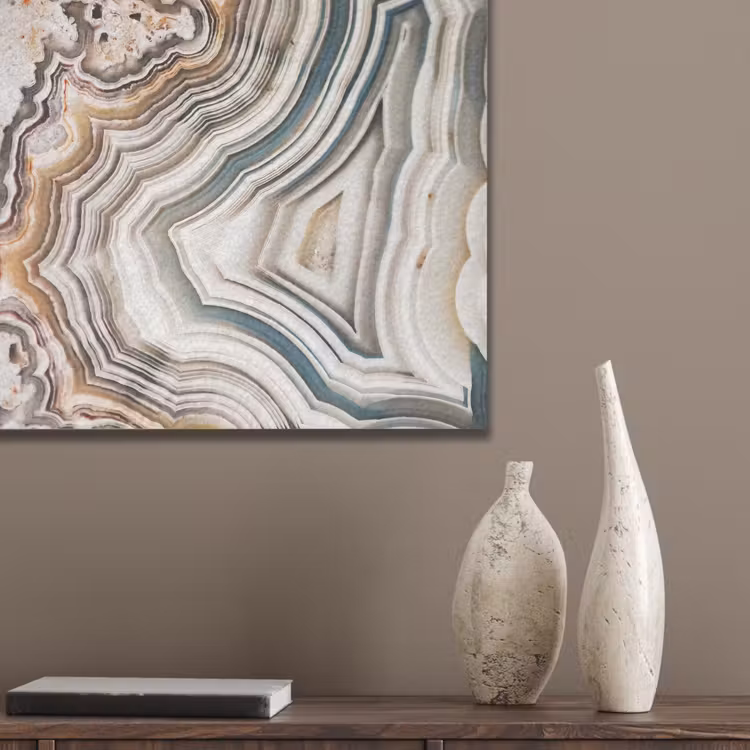 Edelsteen - Marmer - Natuur - Abstract PET vilt klein -sfeer6_closeup
