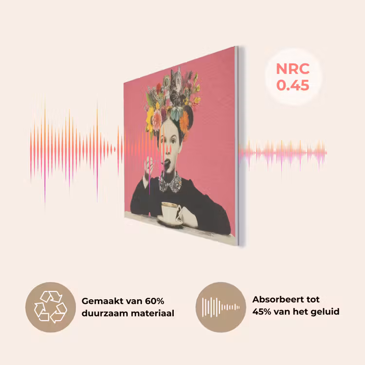 Meisje - Kopje - Bloemen - Roze PET vilt klein -USP_NL