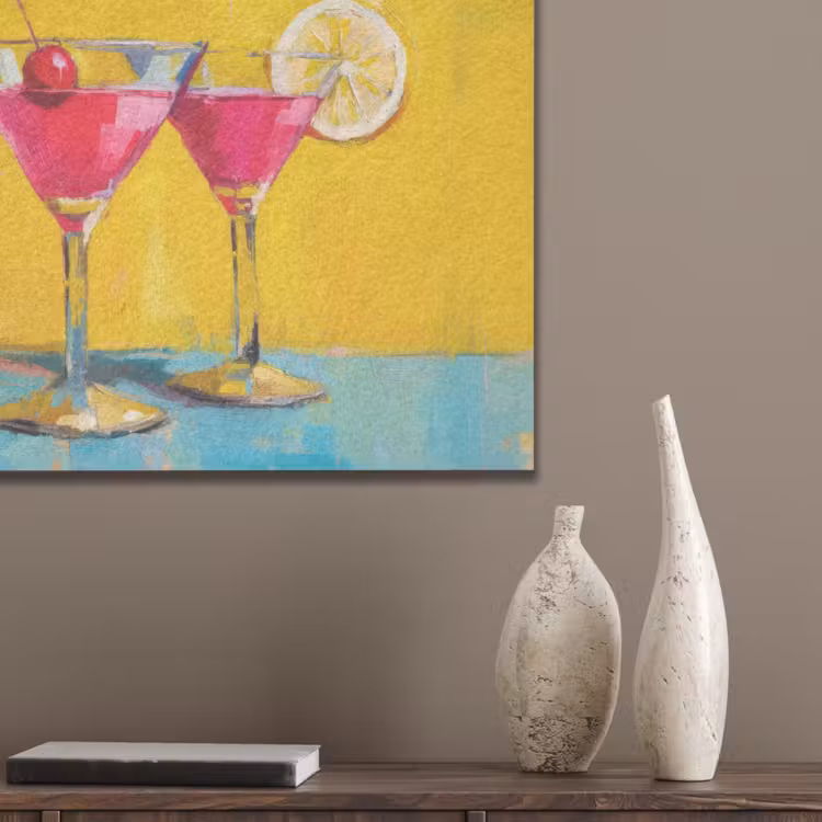 Glazen - Cocktail - Citroen - Kers PET vilt klein -sfeer6_closeup