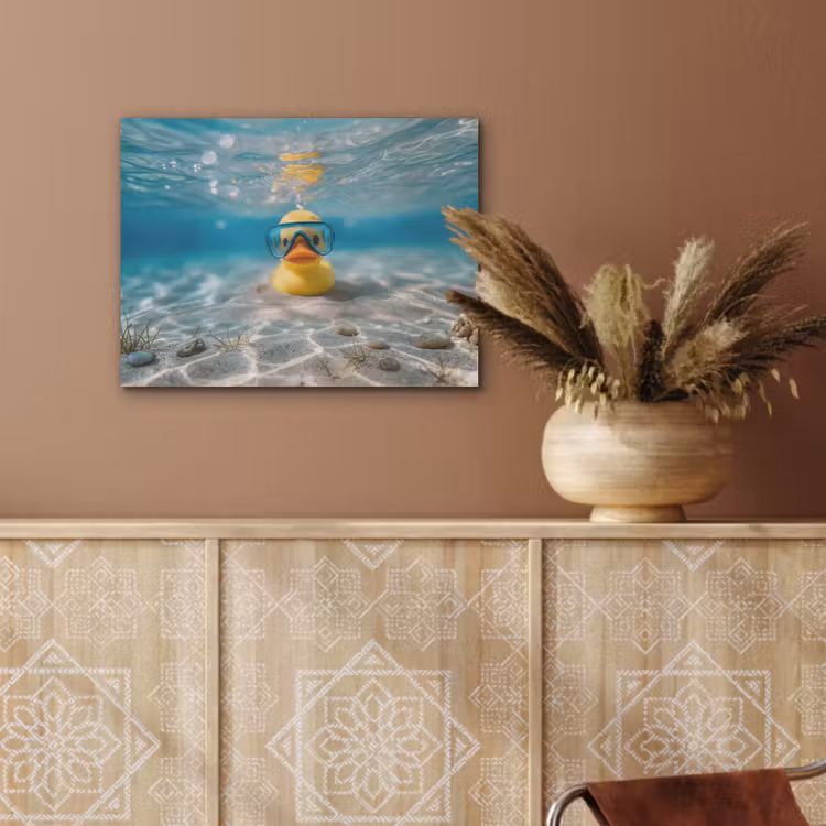 Duikbril - Eend - Water PET vilt klein -sfeer4