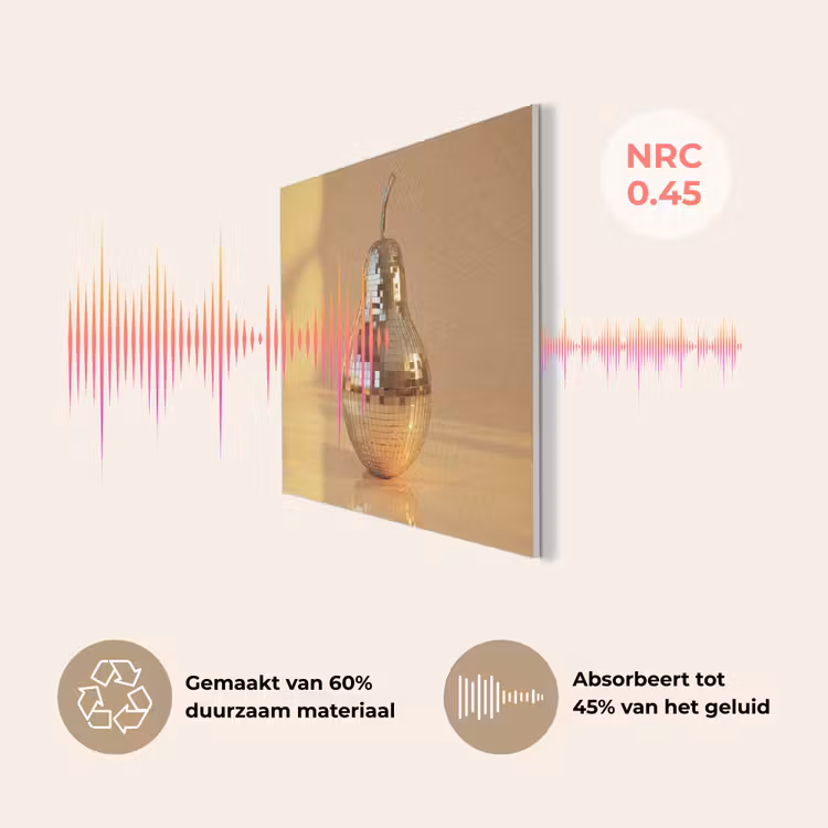 Goud - Disco - Glitter - Peer PET vilt klein -USP_NL