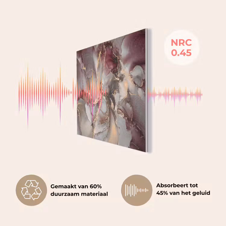 Goud - Marmer - Paars PET vilt klein -USP_NL