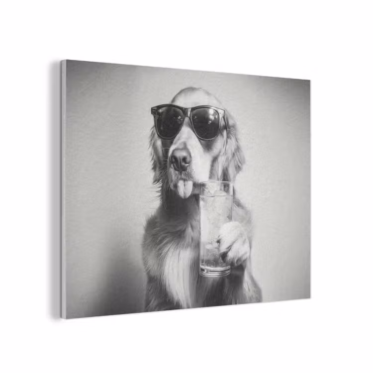 Golden retriever - Hond - Zonnebril - Gkas PET vilt klein -3d
