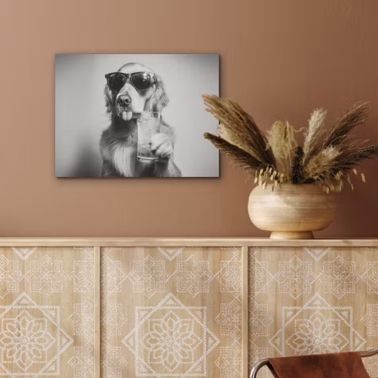 Golden retriever - Hond - Zonnebril - Gkas PET vilt klein -sfeer4