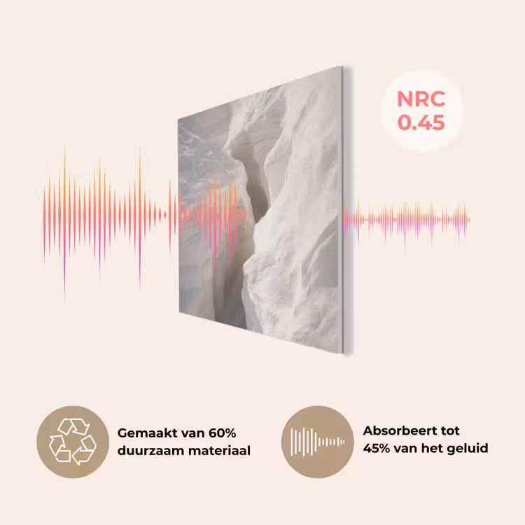 Kloof - Wit - Sneeuw PET vilt klein -USP_NL