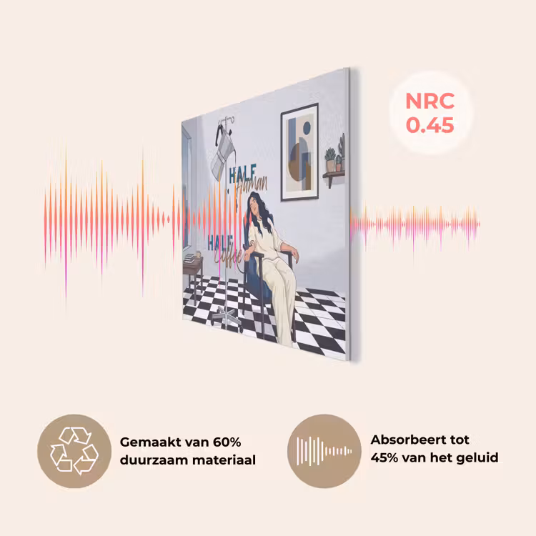 Half human, Half Coffee - Infuus - Koffie PET vilt klein -USP_NL