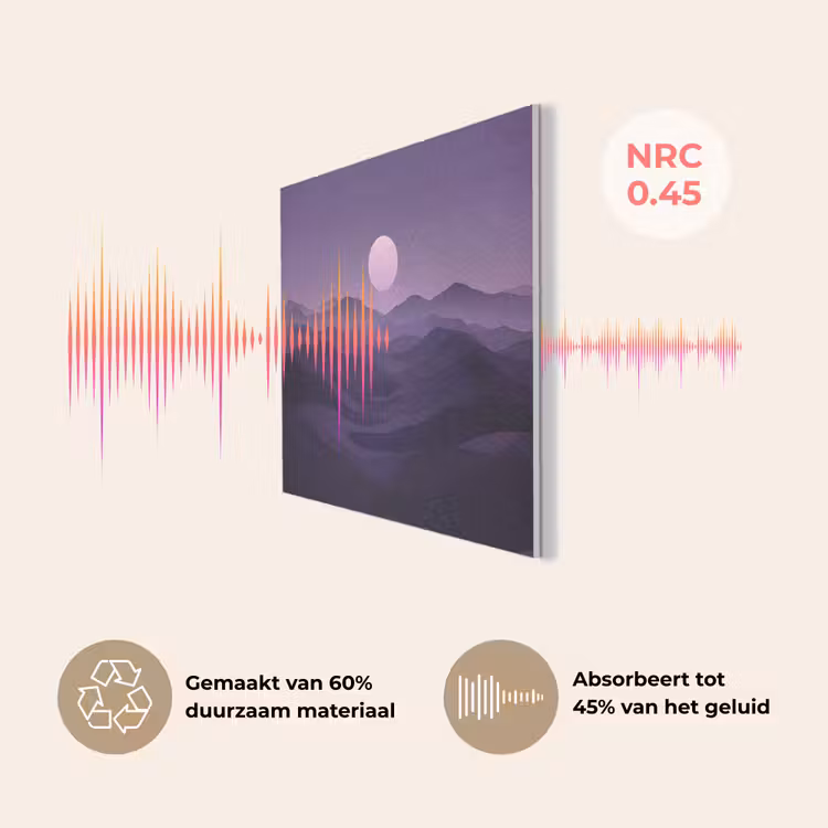 Heuvels - Paars - Mist - Zon PET vilt klein -USP_NL