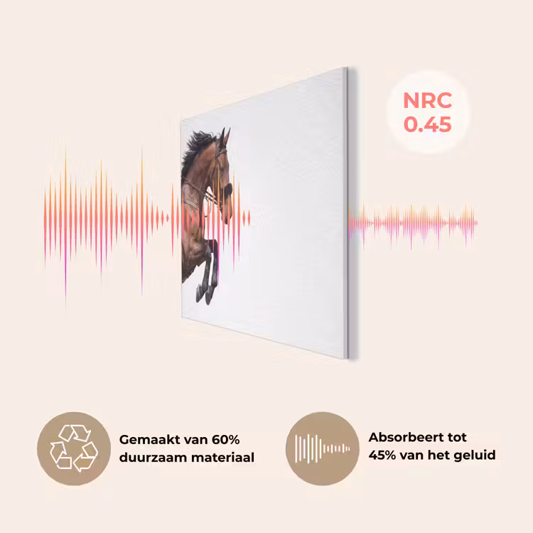 Paard - Springen - Modern PET vilt klein -USP_NL