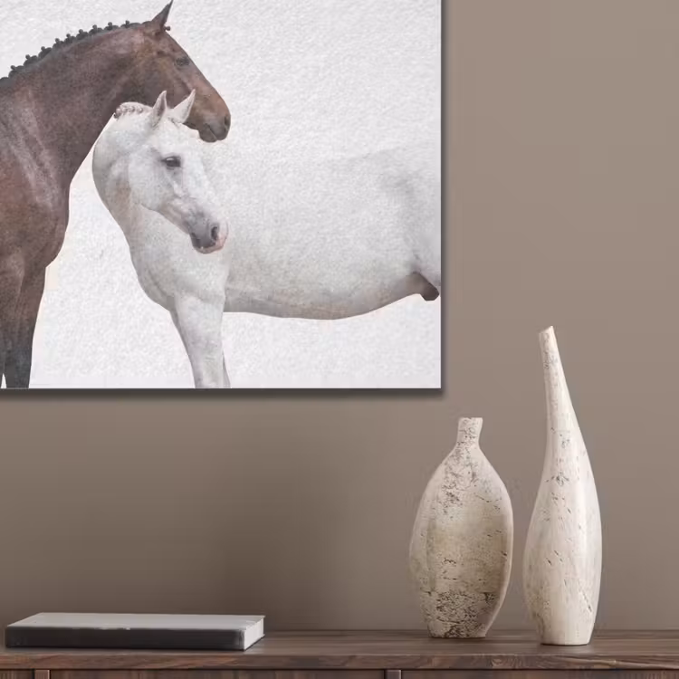Paard - Modern - Balans PET vilt klein -sfeer6_closeup