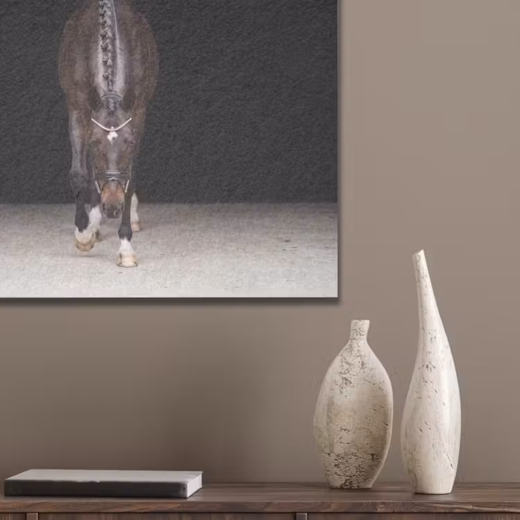 Paard - Modern - Portret PET vilt klein -sfeer6_closeup