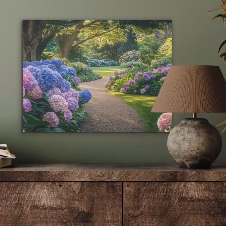 Hortensia- Park - Pad PET vilt klein -sfeer2