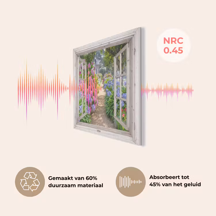 Hortensia - Doorkijk - Bloemen - Zomer - Paars - Pad PET vilt klein -USP_NL