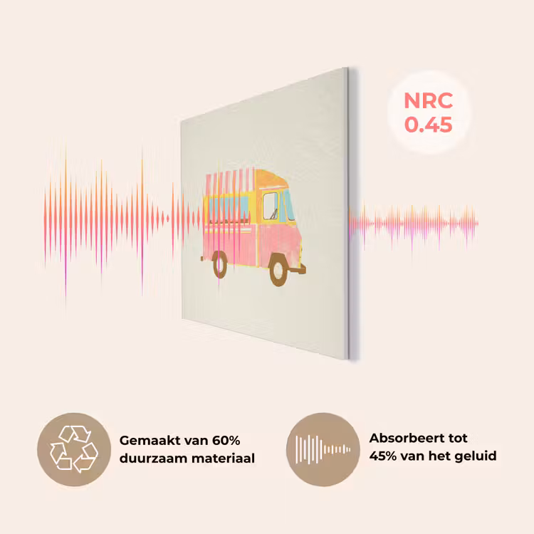 Ijskar - Retro - Softijsjes - Roze PET vilt klein -USP_NL