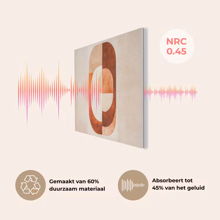 Illustratie - Abstract - Vormen - Rood PET vilt klein -USP_NL