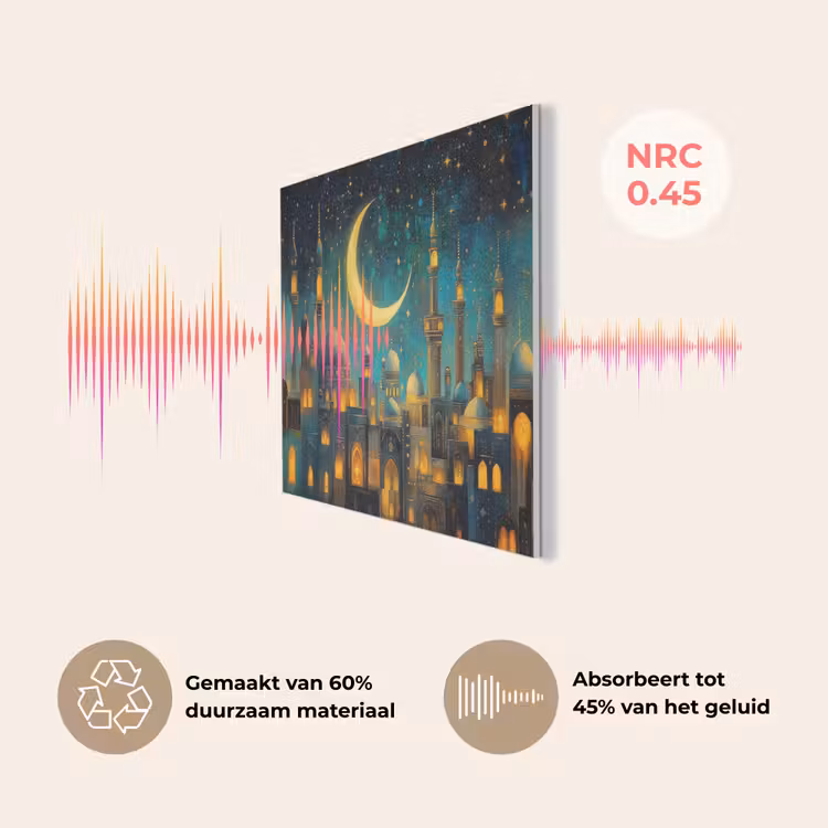 Islamitisch - Moskee - Ramadan - Islam PET vilt klein -USP_NL