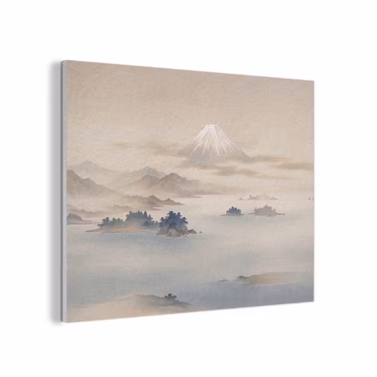 Japans - Landschap - Beige PET vilt klein -3d