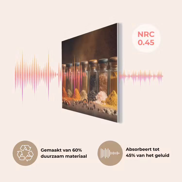 Potjes - Kruiden - Specerijen - Korrels PET vilt klein -USP_NL