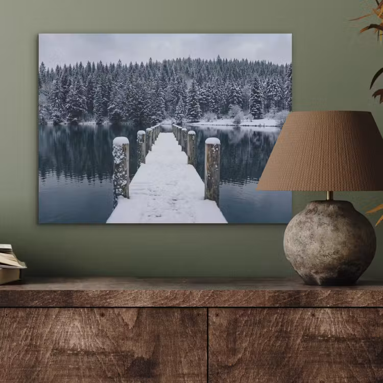 Steiger - Meer - Sneeuw - Bergen - Rustgevend PET vilt klein -sfeer2