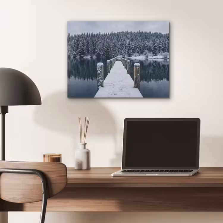 Steiger - Meer - Sneeuw - Bergen - Rustgevend PET vilt klein -sfeer5