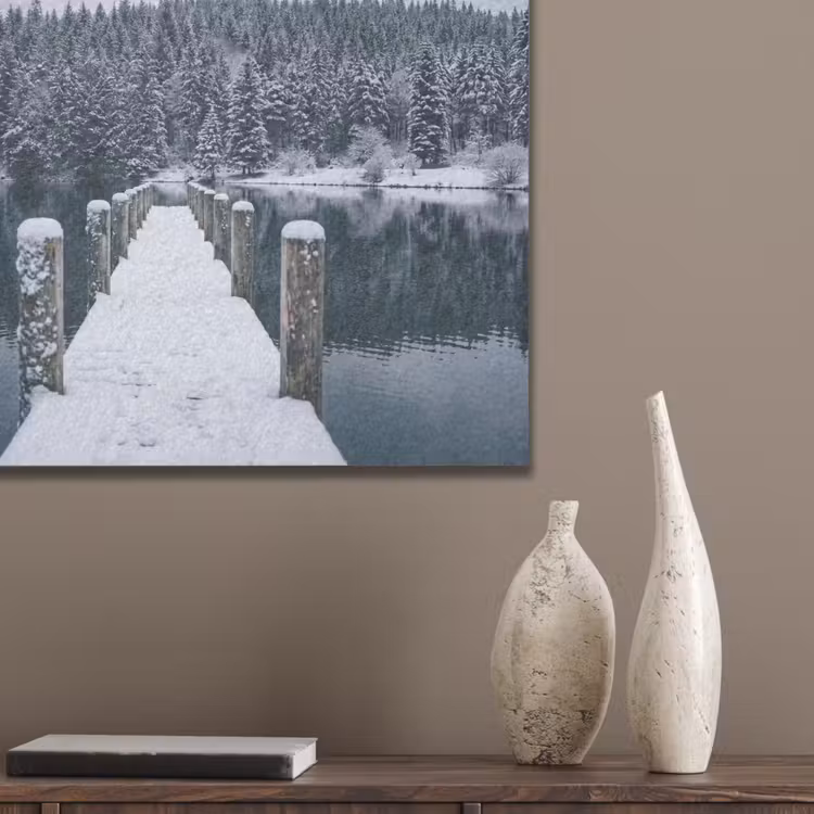 Steiger - Meer - Sneeuw - Bergen - Rustgevend PET vilt klein -sfeer6_closeup