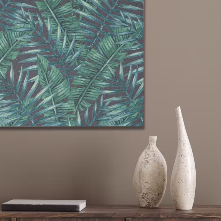 Jungle - Bladeren - Tropical PET vilt klein -sfeer6_closeup