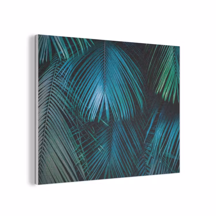 Inductie mat - Jungle - Inductie beschermer - Palmblad - Natuur PET vilt klein -3d
