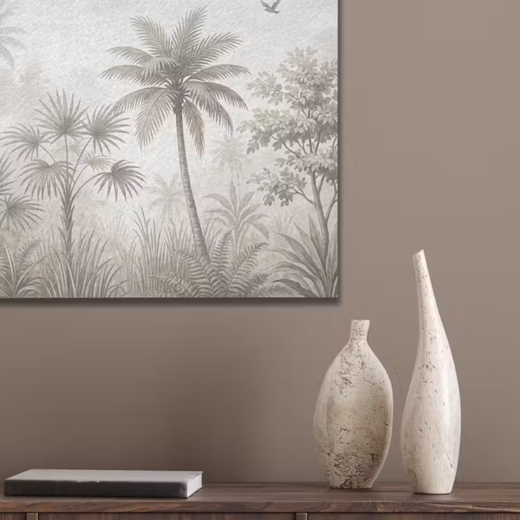 Jungle - Palmbomen - Natuur PET vilt klein -sfeer6_closeup