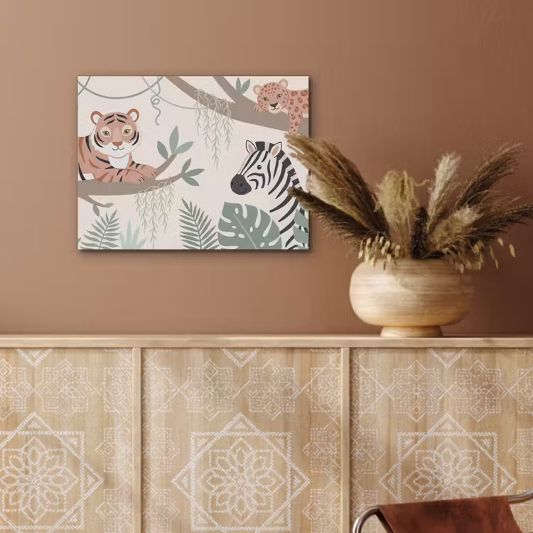 Jungle - Rustiek - Pastel PET vilt klein -sfeer4