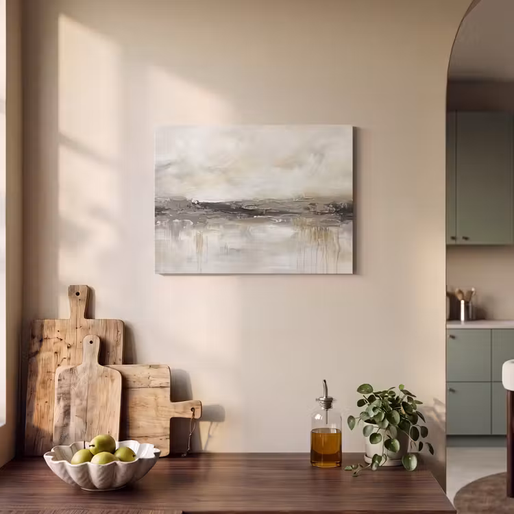Landschap - Horizon - Natuur - Abstract - Neutraal PET vilt klein -sfeer2