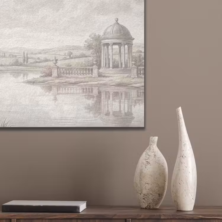 Landschap - Water - Natuur - Sepia PET vilt klein -sfeer6_closeup