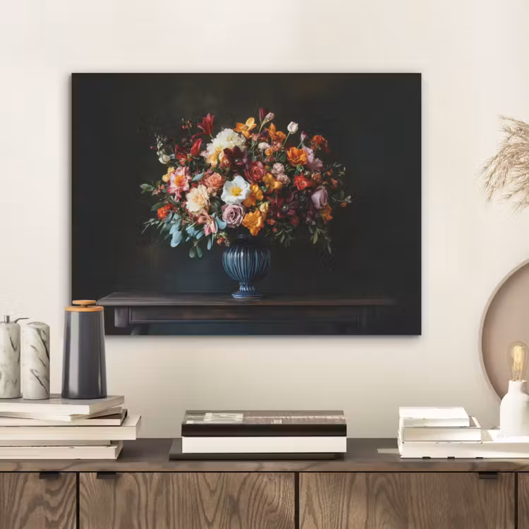 Groot - Bloemen - Vaas - Boeket PET vilt klein -sfeer1