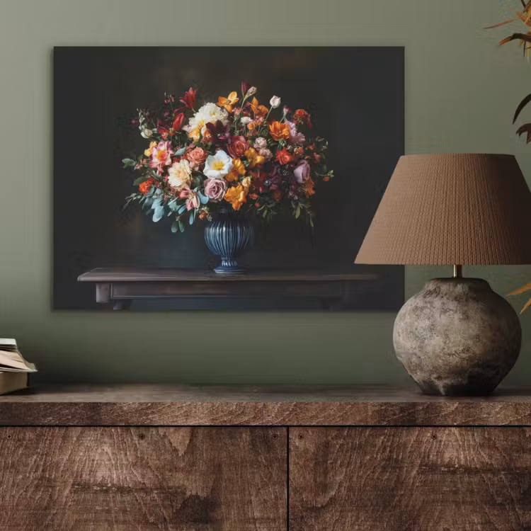 Groot - Bloemen - Vaas - Boeket PET vilt klein -sfeer2