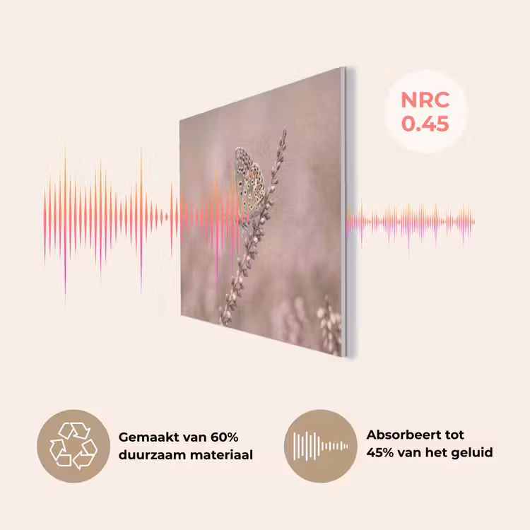 Lavendel - Vlinder - Paars PET vilt klein -USP_NL