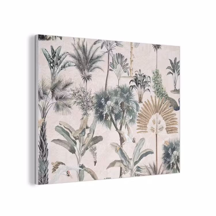 Bladeren - Monstera - Jungle - Tropical PET vilt klein -3d