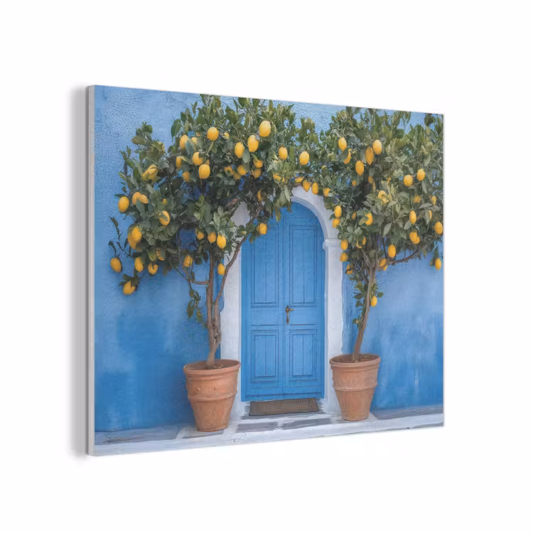 Citroenbomen - Geel - Deur - Potten PET vilt klein -3d